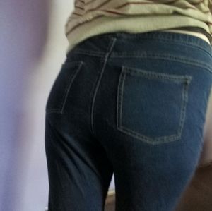 Women's HUE knit Jeggings XL Blue